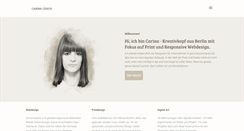 Desktop Screenshot of carinaczisch.de