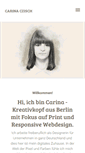 Mobile Screenshot of carinaczisch.de